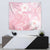 Japan Sakura Floral with Polynesian Vibe Tapestry