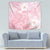 Japan Sakura Floral with Polynesian Vibe Tapestry