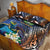 Marshall Islands Kwajalein Atoll Quilt Bed Set Plumeria Sea Turtle with Polynesian Tribal