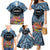 Personalised Nukuoro Micronesia Atoll Family Matching Mermaid Dress and Hawaiian Shirt with Pacific Coral Reef