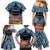 Personalised Nukuoro Micronesia Atoll Family Matching Mermaid Dress and Hawaiian Shirt with Pacific Coral Reef