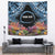 Personalised Nukuoro Micronesia Atoll Tapestry with Pacific Coral Reef