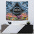 Personalised Nukuoro Micronesia Atoll Tapestry with Pacific Coral Reef