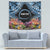 Personalised Nukuoro Micronesia Atoll Tapestry with Pacific Coral Reef