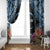 Personalised Nukuoro Micronesia Atoll Window Curtain with Pacific Coral Reef