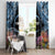 Personalised Nukuoro Micronesia Atoll Window Curtain with Pacific Coral Reef