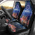 Penrhyn aka Tongareva Cook Islands Atoll Personalised Car Seat Cover with Pacific Coral Reef Blue Vibe