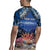 Penrhyn aka Tongareva Cook Islands Atoll Personalised Rugby Jersey with Pacific Coral Reef Blue Vibe