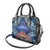 Penrhyn aka Tongareva Cook Islands Atoll Personalised Shoulder Handbag with Pacific Coral Reef Blue Vibe