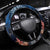 Penrhyn aka Tongareva Cook Islands Atoll Steering Wheel Cover with Pacific Coral Reef Blue Vibe