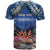 Penrhyn aka Tongareva Cook Islands Atoll Personalised T Shirt with Pacific Coral Reef Blue Vibe