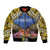 Penrhyn aka Tongareva Cook Islands Atoll Personalised Bomber Jacket with Pacific Coral Reef Gold Vibe