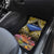 Penrhyn aka Tongareva Cook Islands Atoll Personalised Car Mats with Pacific Coral Reef Gold Vibe