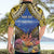 Penrhyn aka Tongareva Cook Islands Atoll Personalised Hawaiian Shirt with Pacific Coral Reef Gold Vibe