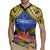 Penrhyn aka Tongareva Cook Islands Atoll Personalised Rugby Jersey with Pacific Coral Reef Gold Vibe