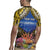 Penrhyn aka Tongareva Cook Islands Atoll Personalised Rugby Jersey with Pacific Coral Reef Gold Vibe