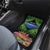 Penrhyn aka Tongareva Cook Islands Atoll Personalised Car Mats with Pacific Coral Reef Green Vibe