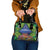 Penrhyn aka Tongareva Cook Islands Atoll Personalised Shoulder Handbag with Pacific Coral Reef Green Vibe