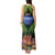 Penrhyn aka Tongareva Cook Islands Atoll Personalised Tank Maxi Dress with Pacific Coral Reef Green Vibe