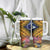 Te Ulu o te Watu Cook Islands Atoll Personalised Tumbler With Handle Pukapuka Map with Pacific Coral Reef Gold Vibe