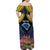 Tokelau Atafu Atoll Personalised Family Matching Off Shoulder Maxi Dress and Hawaiian Shirt Pacific Coral Reef Vibe