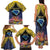 Tokelau Atafu Atoll Personalised Family Matching Tank Maxi Dress and Hawaiian Shirt Pacific Coral Reef Vibe