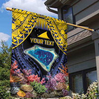 Tokelau Atafu Atoll Personalised Garden Flag Pacific Coral Reef Vibe LT9 - Polynesian Pride