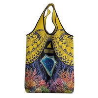 Tokelau Atafu Atoll Personalised Grocery Bag Pacific Coral Reef Vibe LT9 - Polynesian Pride