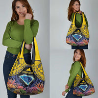 Tokelau Atafu Atoll Personalised Grocery Bag Pacific Coral Reef Vibe LT9 - Polynesian Pride