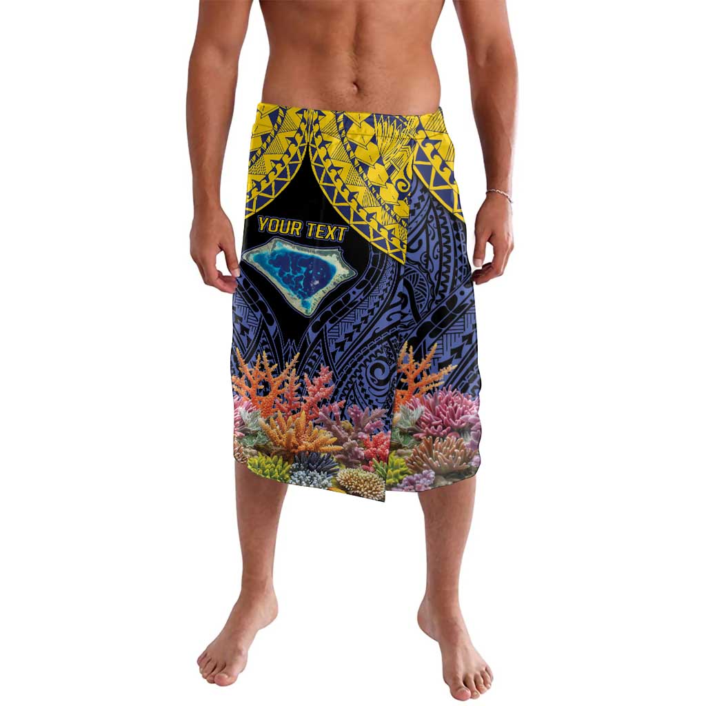 Tokelau Atafu Atoll Personalised Lavalava Pacific Coral Reef Vibe