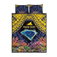 Tokelau Atafu Atoll Personalised Quilt Bed Set Pacific Coral Reef Vibe LT9 - Polynesian Pride