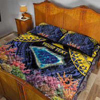Tokelau Atafu Atoll Personalised Quilt Bed Set Pacific Coral Reef Vibe LT9 - Polynesian Pride
