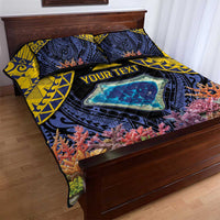 Tokelau Atafu Atoll Personalised Quilt Bed Set Pacific Coral Reef Vibe LT9 - Polynesian Pride