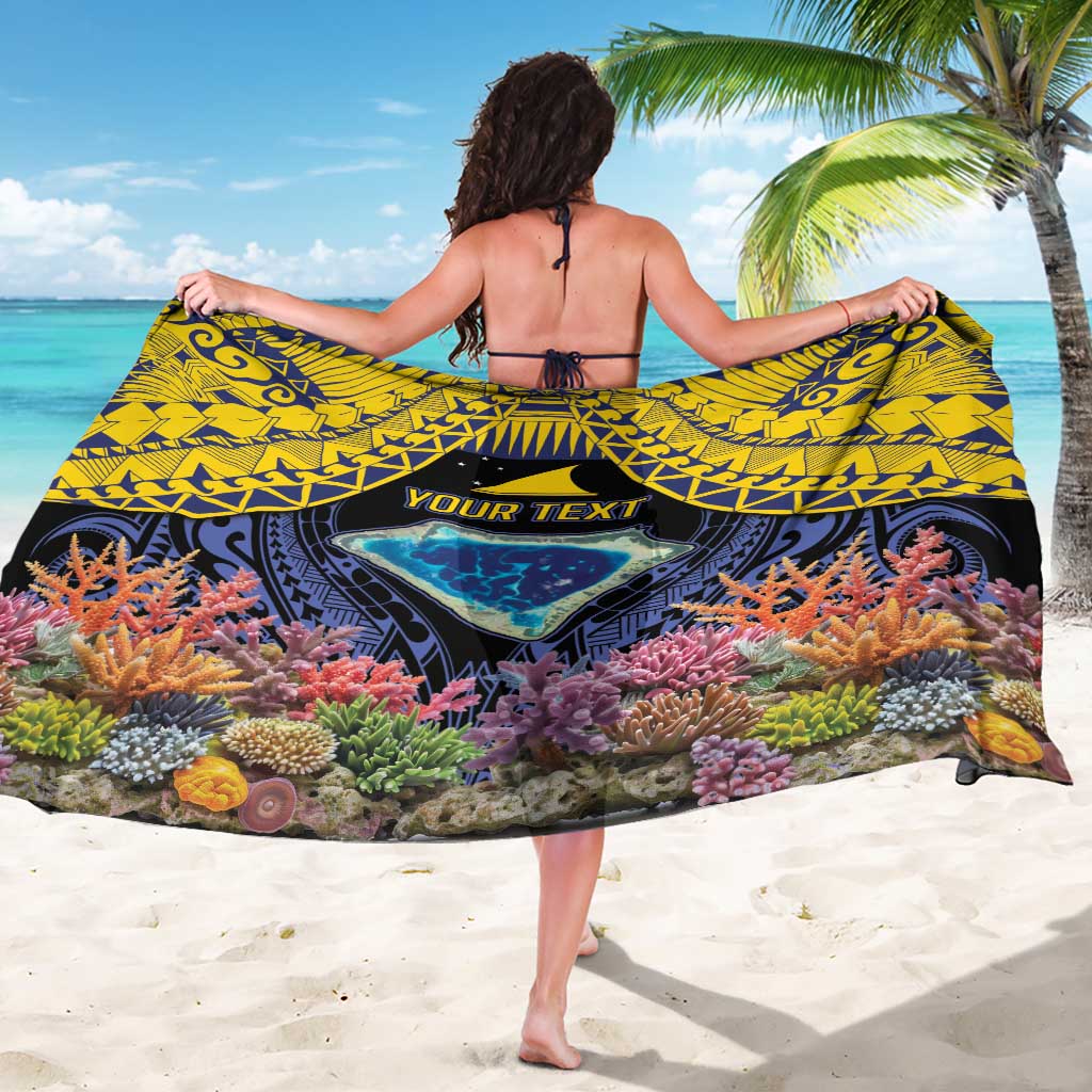 Tokelau Atafu Atoll Personalised Sarong Pacific Coral Reef Vibe LT9 - Polynesian Pride