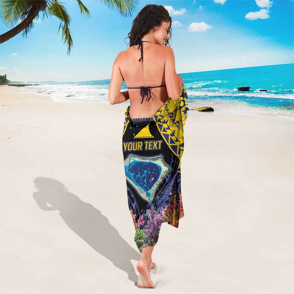 Tokelau Atafu Atoll Personalised Sarong Pacific Coral Reef Vibe LT9 - Polynesian Pride
