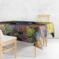Tokelau Atafu Atoll Personalised Tablecloth Pacific Coral Reef Vibe LT9 - Polynesian Pride