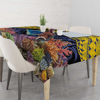 Tokelau Atafu Atoll Personalised Tablecloth Pacific Coral Reef Vibe LT9 - Polynesian Pride
