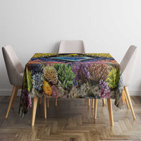 Tokelau Atafu Atoll Personalised Tablecloth Pacific Coral Reef Vibe LT9 - Polynesian Pride