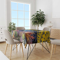 Tokelau Atafu Atoll Personalised Tablecloth Pacific Coral Reef Vibe LT9 - Polynesian Pride