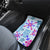 Hawaii Tapa Tribal Car Mats With Hawaiian Quilt Pattern Blue LT9 - Polynesian Pride