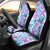 Hawaii Tapa Tribal Car Seat Cover With Hawaiian Quilt Pattern Blue LT9 - Polynesian Pride