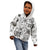 Hawaii Tapa Tribal Kid Hoodie With Hawaiian Quilt Pattern Black LT9 - Polynesian Pride