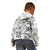 Hawaii Tapa Tribal Kid Hoodie With Hawaiian Quilt Pattern Black LT9 - Polynesian Pride