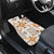 Hawaii Tapa Tribal Car Mats With Hawaiian Quilt Pattern Gold LT9 - Polynesian Pride