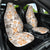 Hawaii Tapa Tribal Car Seat Cover With Hawaiian Quilt Pattern Gold LT9 One Size Gold - Polynesian Pride