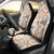 Hawaii Tapa Tribal Car Seat Cover With Hawaiian Quilt Pattern Gold LT9 - Polynesian Pride