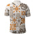 Hawaii Tapa Tribal Polo Shirt With Hawaiian Quilt Pattern Gold LT9 - Polynesian Pride