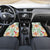 Hawaii Tapa Tribal Car Mats With Hawaiian Quilt Pattern Green LT9 - Polynesian Pride