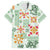 Hawaii Tapa Tribal Hawaiian Shirt With Hawaiian Quilt Pattern Green LT9 Green - Polynesian Pride