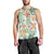 Hawaii Tapa Tribal Men Tank Top With Hawaiian Quilt Pattern Green LT9 - Polynesian Pride